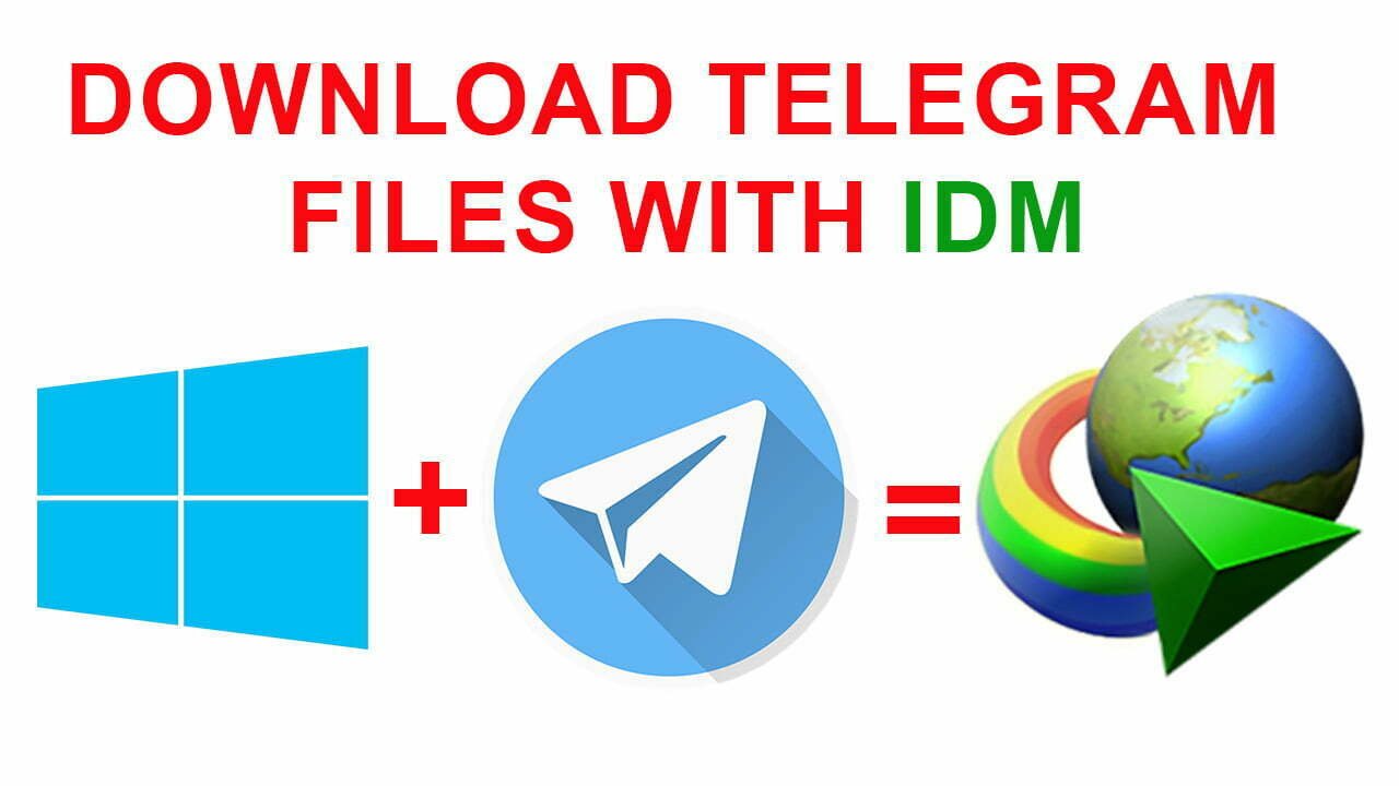 How to Download any Telegram File in Computer Using IDM