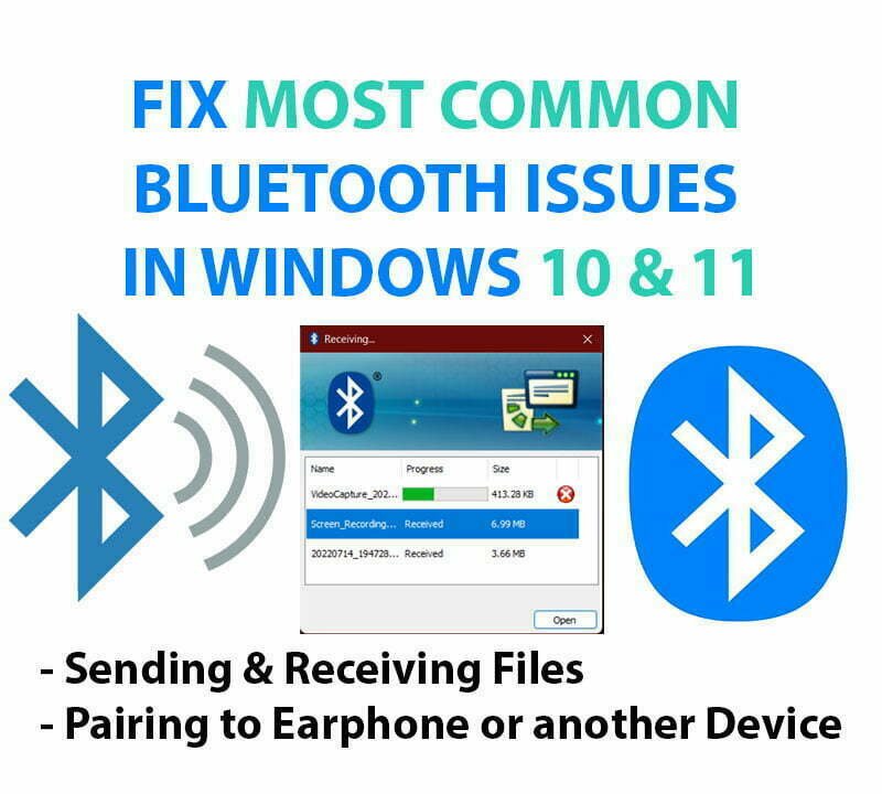 How to Fix Bluetooth Not Working in Windows 10 & 11