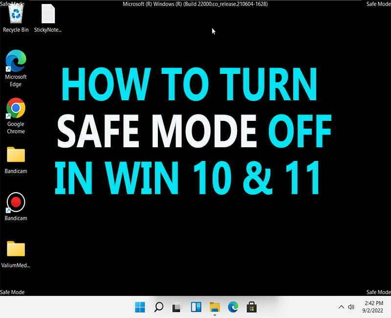How to Exit Safe Mode with Command Prompt in Windows 11 & 10
