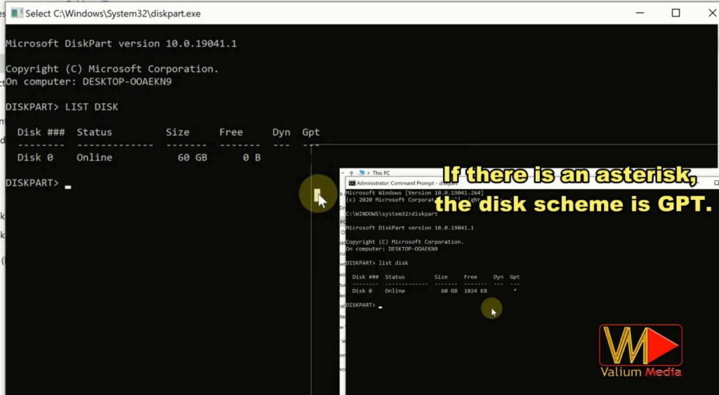 How to Check MBR or GPT Using CMD