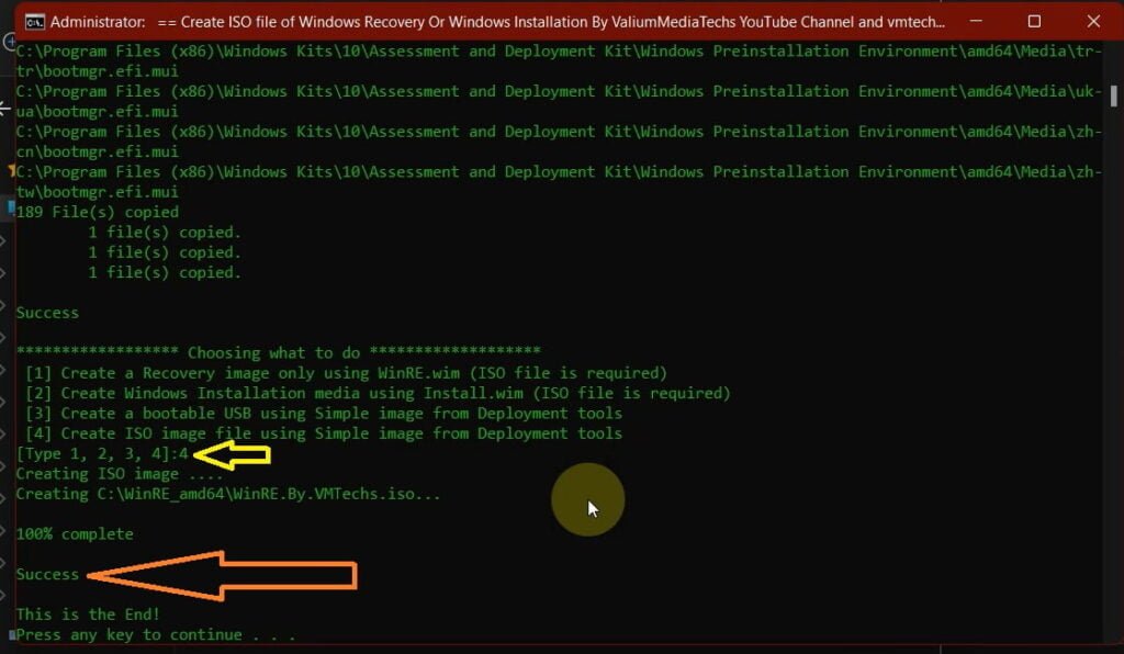 How to Create an ISO File Using the Default WinPE Boot File
