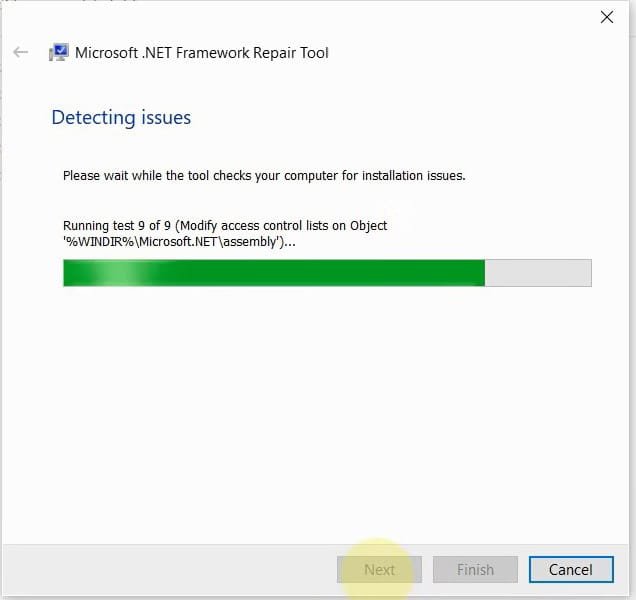 Microsoft Dotnet Framework Repair Tool