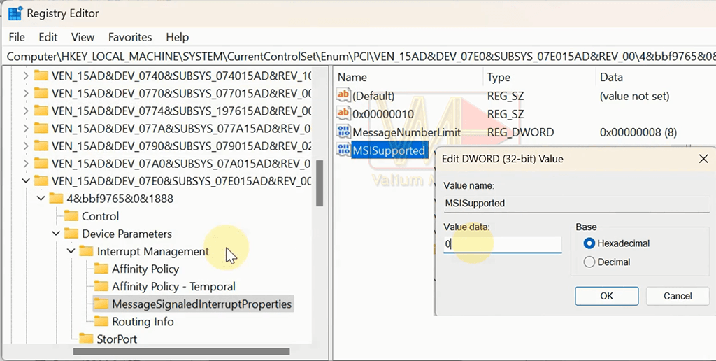 Disabling StorAHCI.sys Driver From Registry