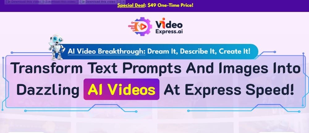 Unleashing Your Video Creation Potential with VideoExpess.ai: Features & Affiliations